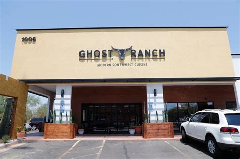 Ghost ranch tempe - Feb 14, 2019 · Rice Bowl—Choice of pork, chicken or veggies, rice, beans, guacamole, pico de gallo and cotija. Soup and Salad—Cup of Pumpkin Soup and ½ salad. Ghost Ranch also mixed it up with their Happy Hour menu. Everyday from 3 – 6p.m. guests can enjoy selected $3 appetizers, $5 selected wines by the glass, cocktails and well drinks or $1 off beer. 